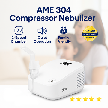 AME 304 Compressor Nebulizer — Affordable & Reliable Home Respiratory Care