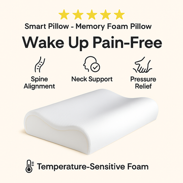 Smart Pillow - Memory Foam Pillow