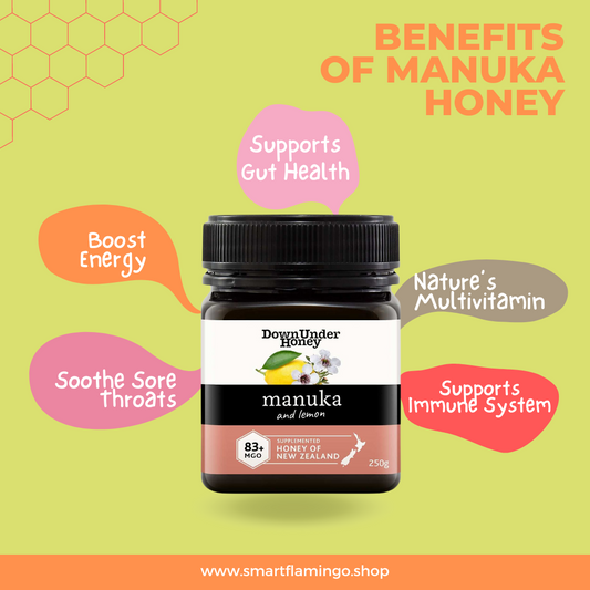 250g Manuka Honey With Lemon