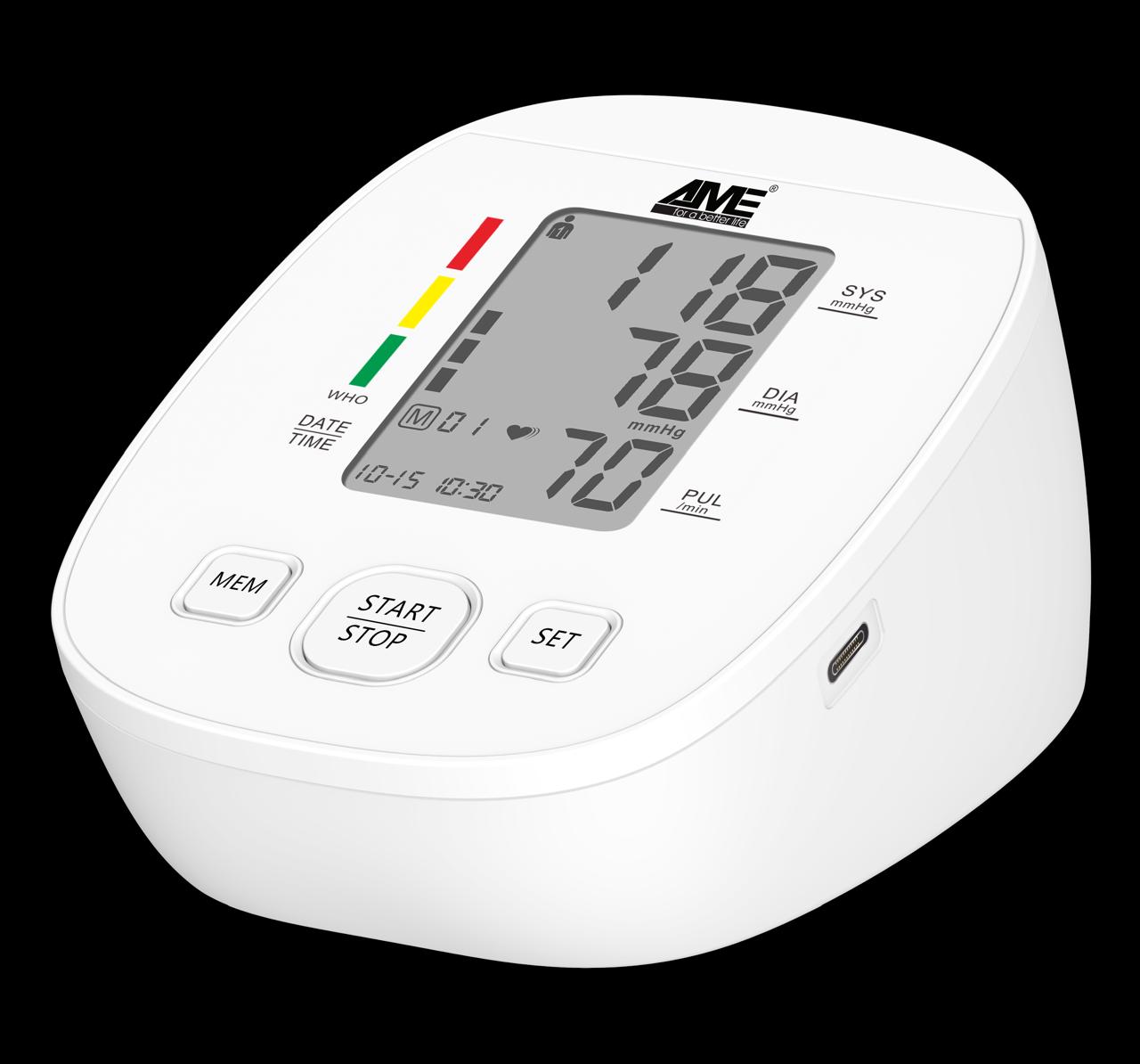 5 Years Warranty AME 809 Digital Blood Pressure Monitor: Affordable & Advanced Blood Pressure Monitoring