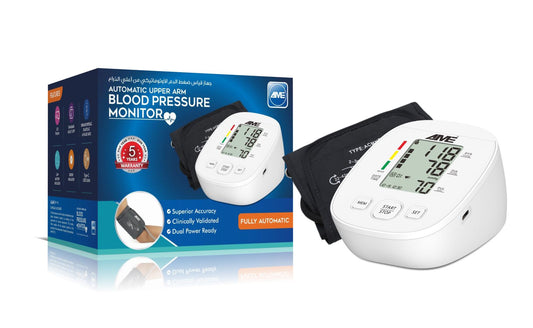 5 Years Warranty AME 809 Digital Blood Pressure Monitor: Affordable & Advanced Blood Pressure Monitoring